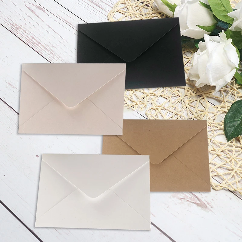 Wedding Supply Business - 50pcs/lot Envelope Pearlescent Paper 250g Small