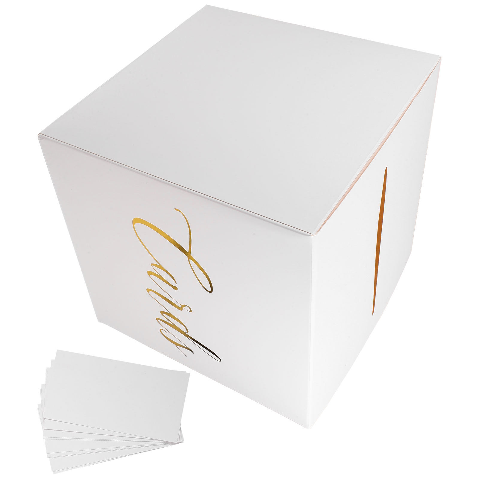 Wedding Card Box - 1Set Wedding Card Box Sturdy Paper