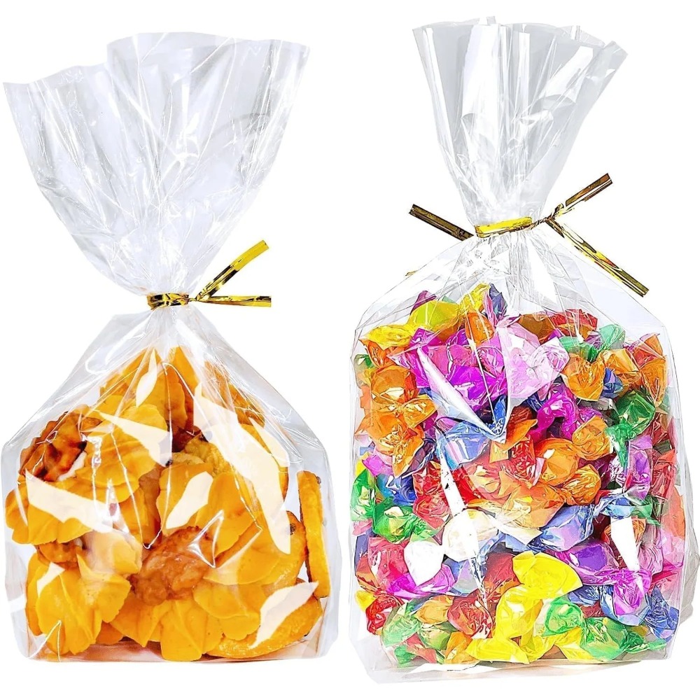 100Pcs Thickened Clear OPP Cel - Wedding Event Supply ulasan dan harga