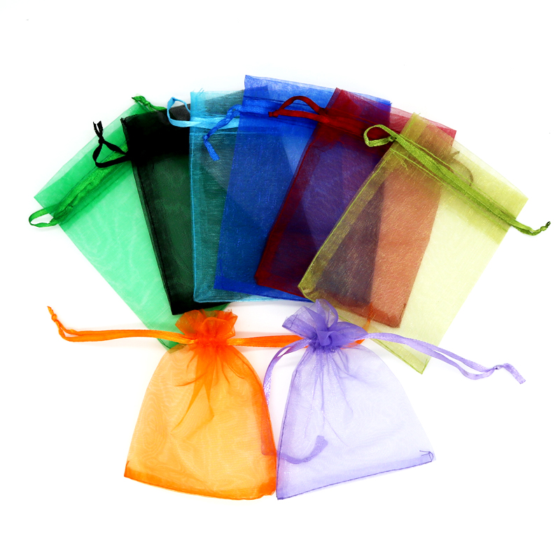 10pcs (9 Size) Gift Bag Jewelr - Wedding Event Supply ulasan dan harga