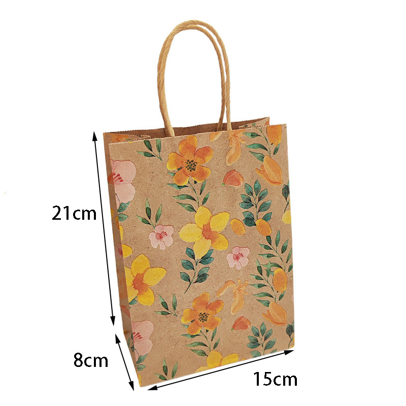 12/24Pcs Kraft Paper Flower Gi - Wedding Event Supply ulasan dan harga
