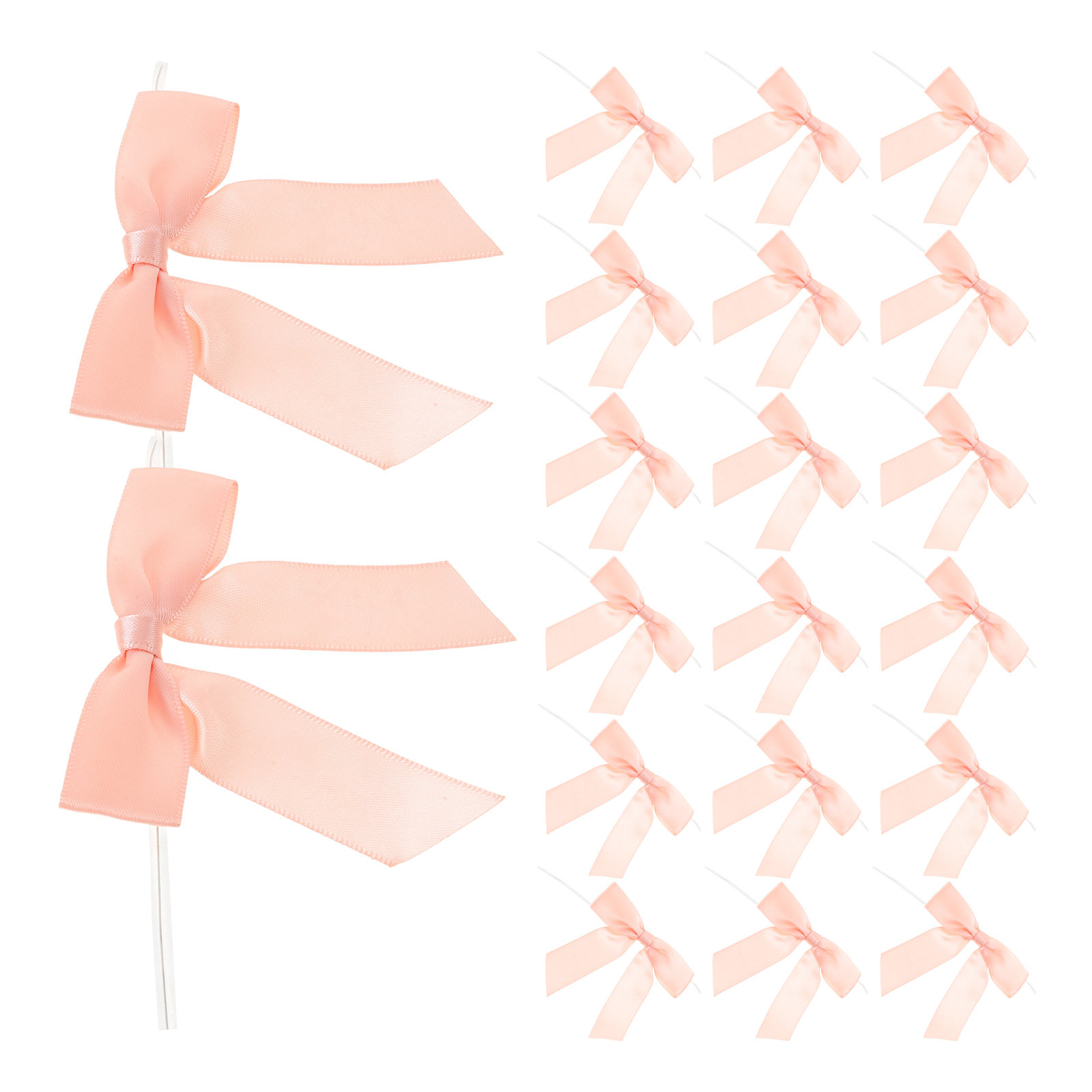 50Pcs Decorative Satin Ribbon  - Wedding Cake Supply ulasan dan harga