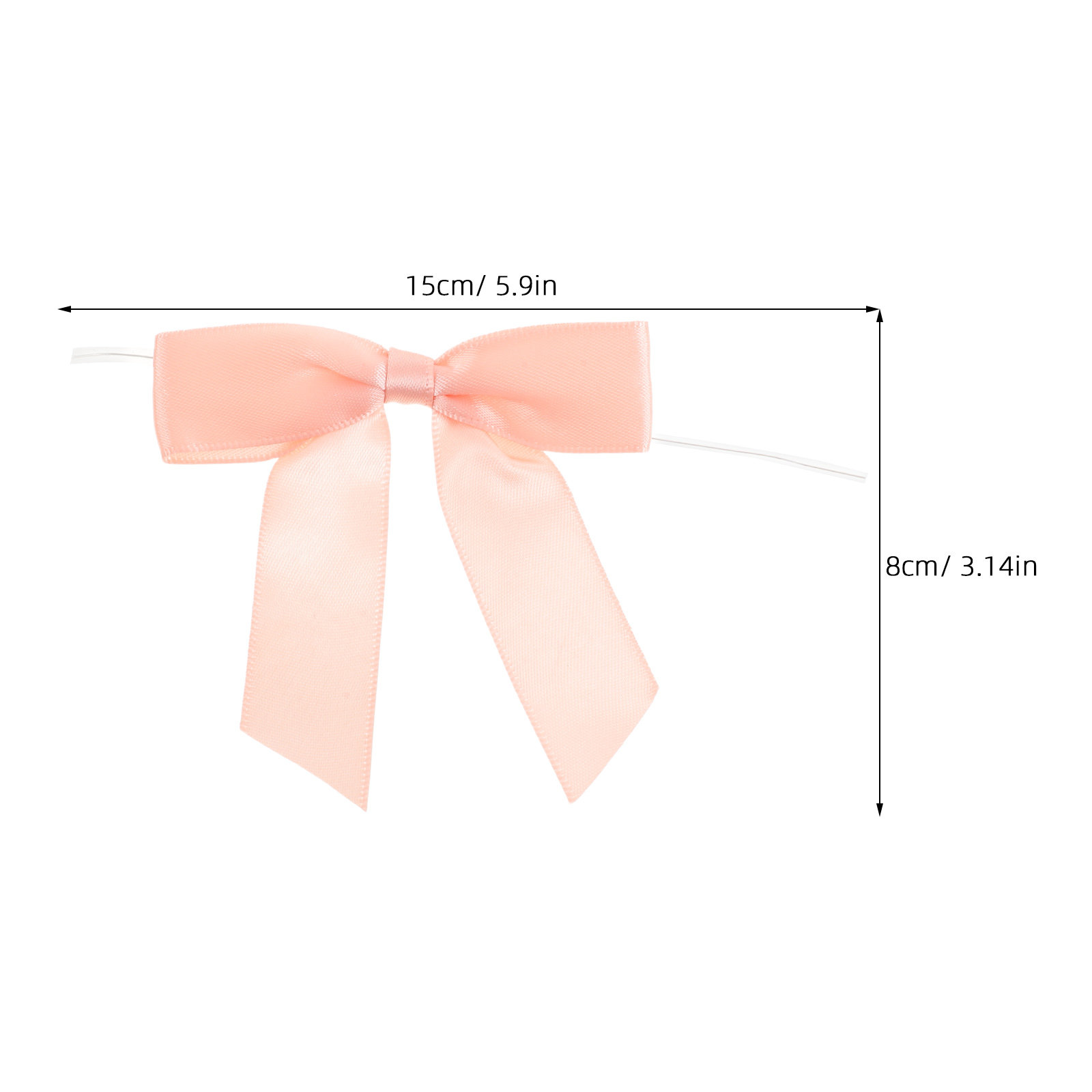 50Pcs Decorative Satin Ribbon  - Wedding Cake Supply ulasan dan harga