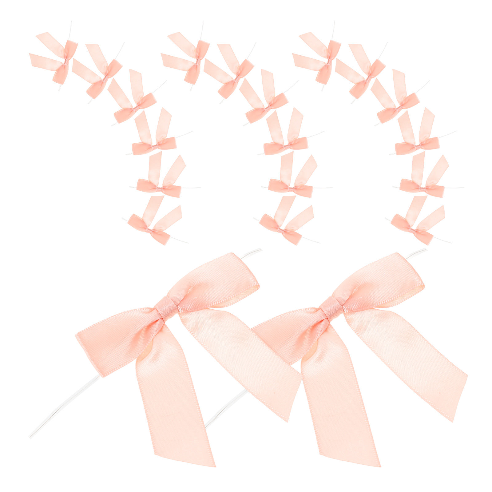 50Pcs Decorative Satin Ribbon  - Wedding Cake Supply ulasan dan harga
