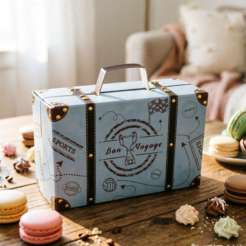 5-50PCS Mini Suitcase Gift Box - Wedding Cake Supply ulasan dan harga