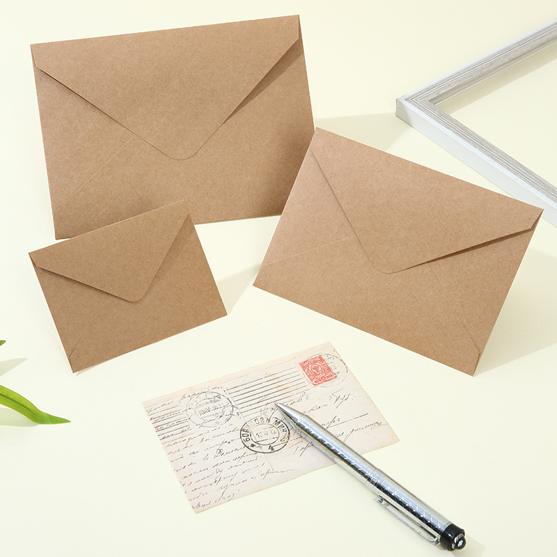 50pcs/lot Envelope 140g Kraft  - Wedding Supply Business ulasan dan harga