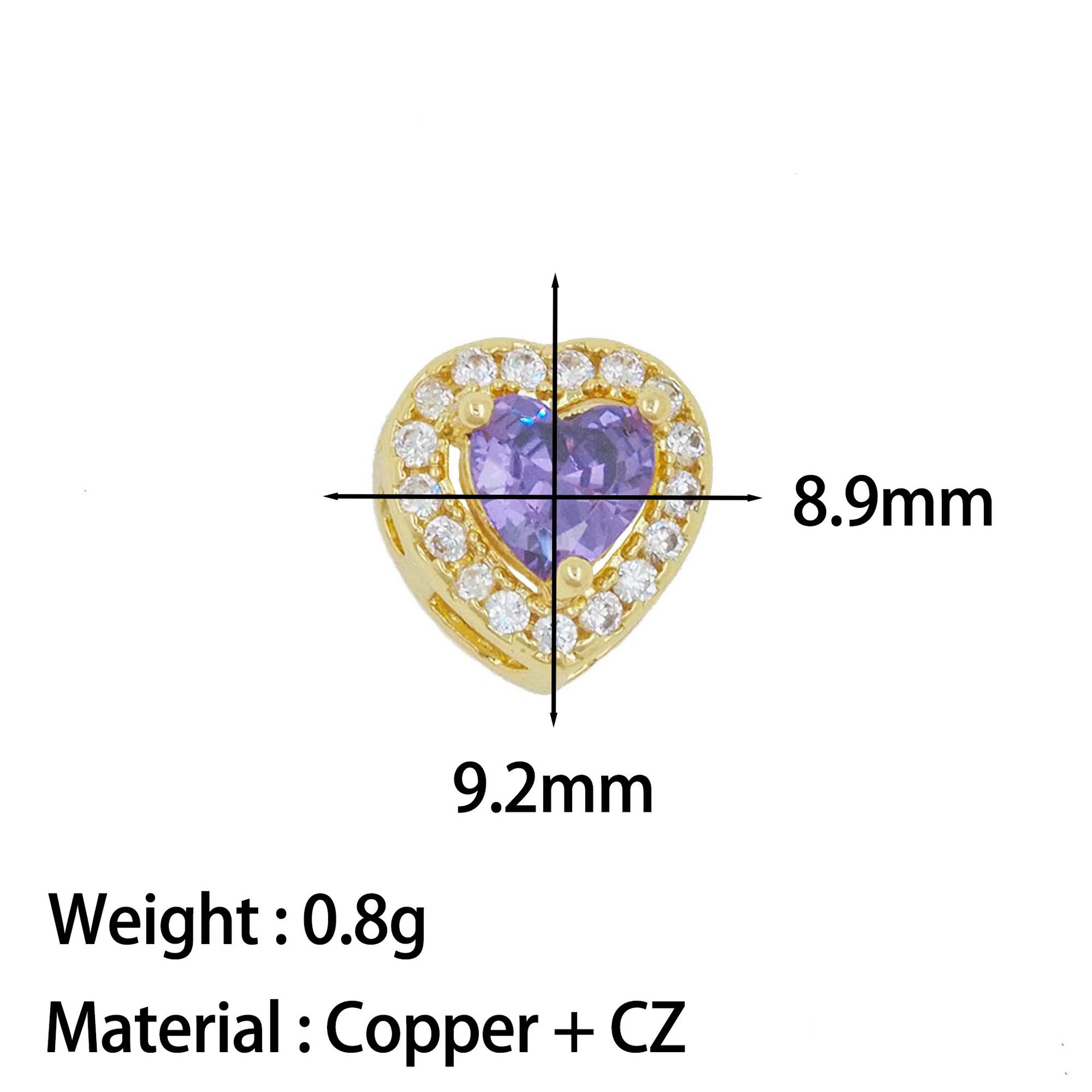 DOREMI Dainty Heart Birthstone - Wedding Z ulasan dan harga