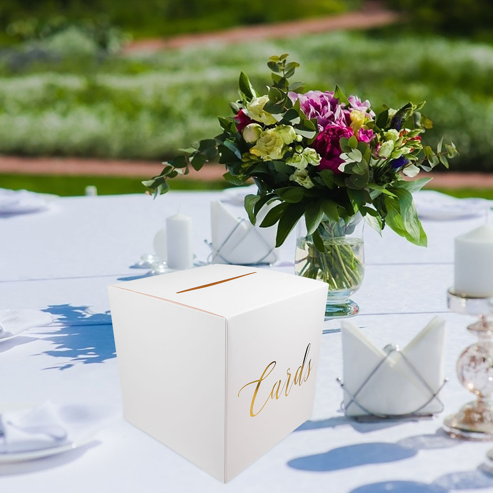 1Set Wedding Card Box Sturdy P - Wedding Card Box ulasan dan harga