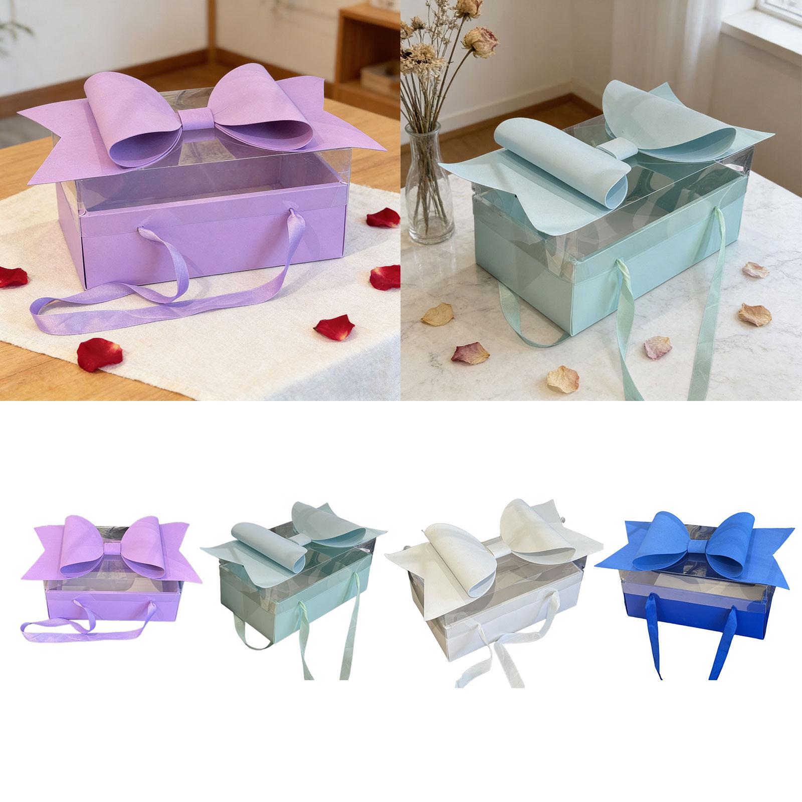 Deluxe Gift Box with Bow Party - Wedding Event Supply ulasan dan harga