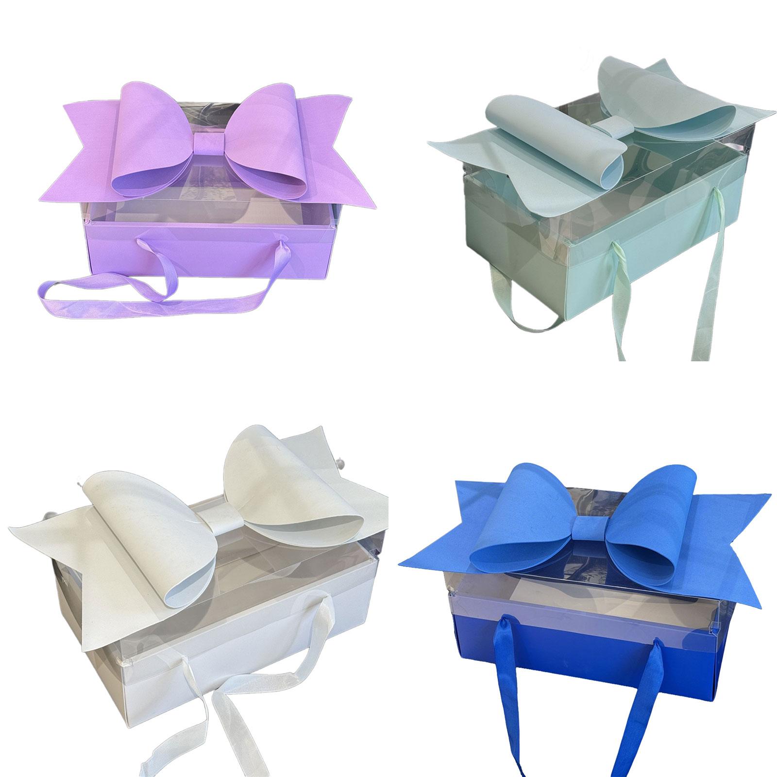 Deluxe Gift Box with Bow Party - Wedding Event Supply ulasan dan harga