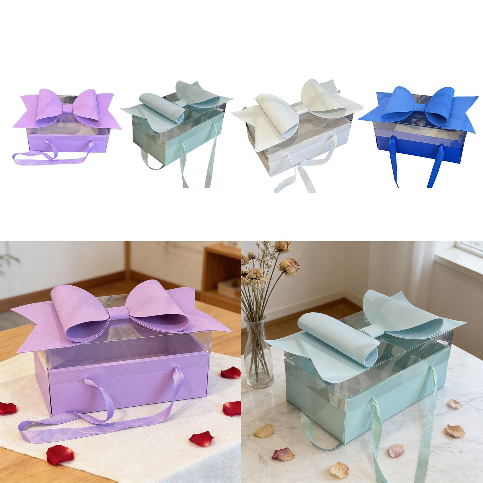 Deluxe Gift Box with Bow Party - Wedding Event Supply ulasan dan harga