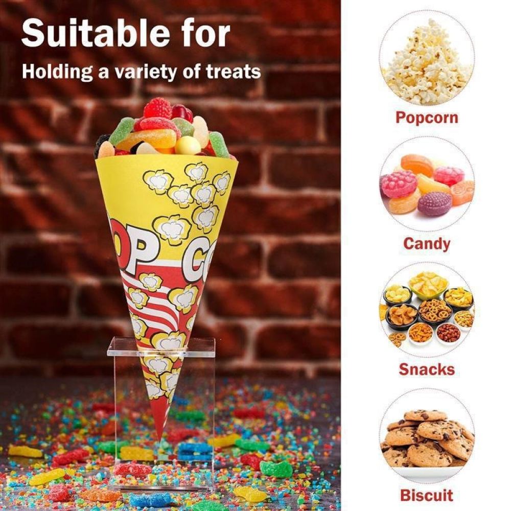 Conical Popcorn Paper Holder T - Wedding Supply Bulk ulasan dan harga
