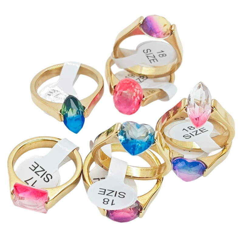 Wholesale 12 Pcs Gradient Zirc - Wedding Supply Bulk ulasan dan harga