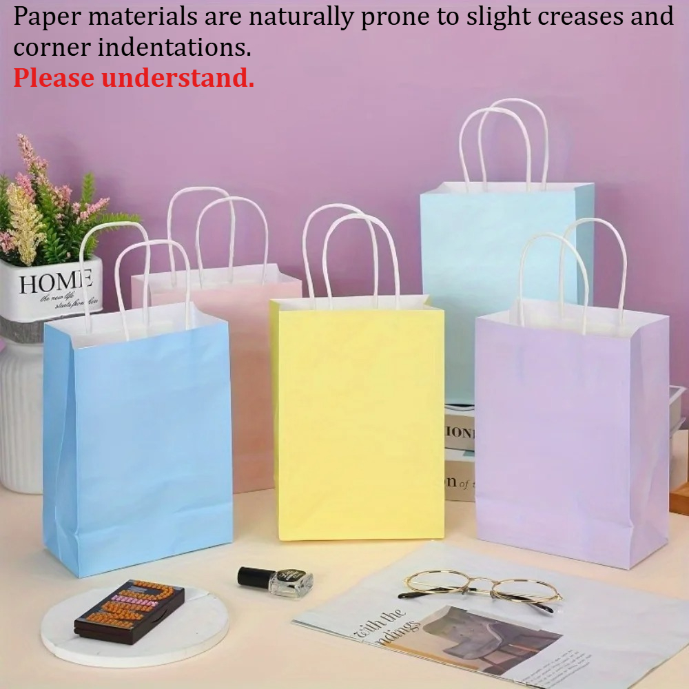 6-24 Pcs Pastel Kraft Paper Gi - Wedding Event Supply ulasan dan harga