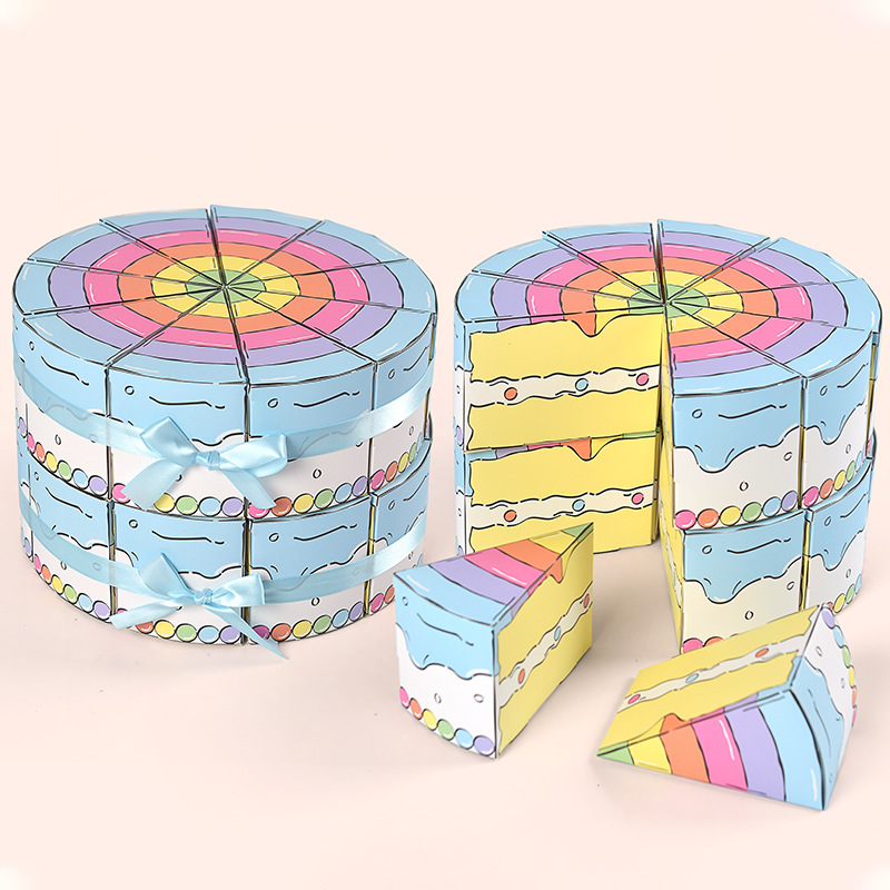 Triangular Cake Shaped Paper G - Wedding Cake Supply ulasan dan harga