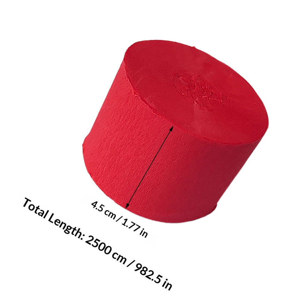 6 Rolls Crepe Paper Roll Multi - Wedding Supply Bulk ulasan dan harga