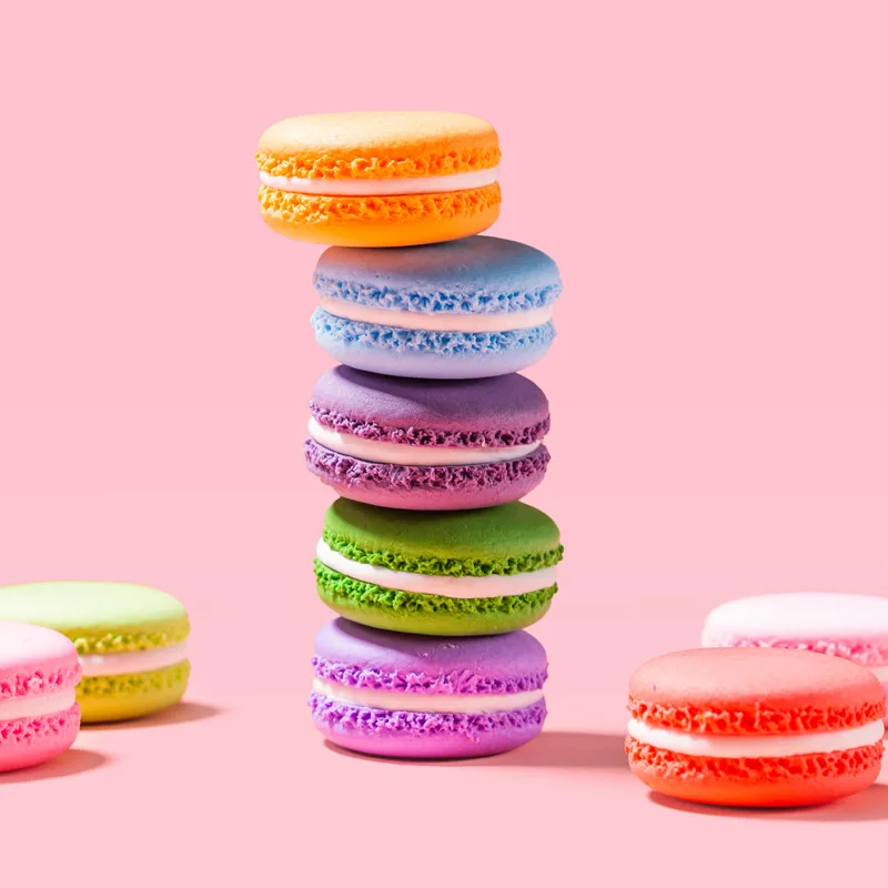 Simulation Macaron Cake Desser - Wedding Cake Supply ulasan dan harga