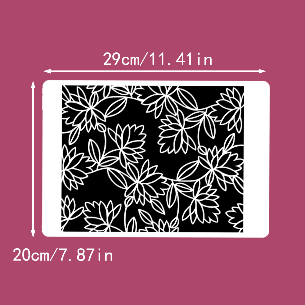 1Pc 29×20cm Floral Cake Stenci - Wedding Cake Supply ulasan dan harga