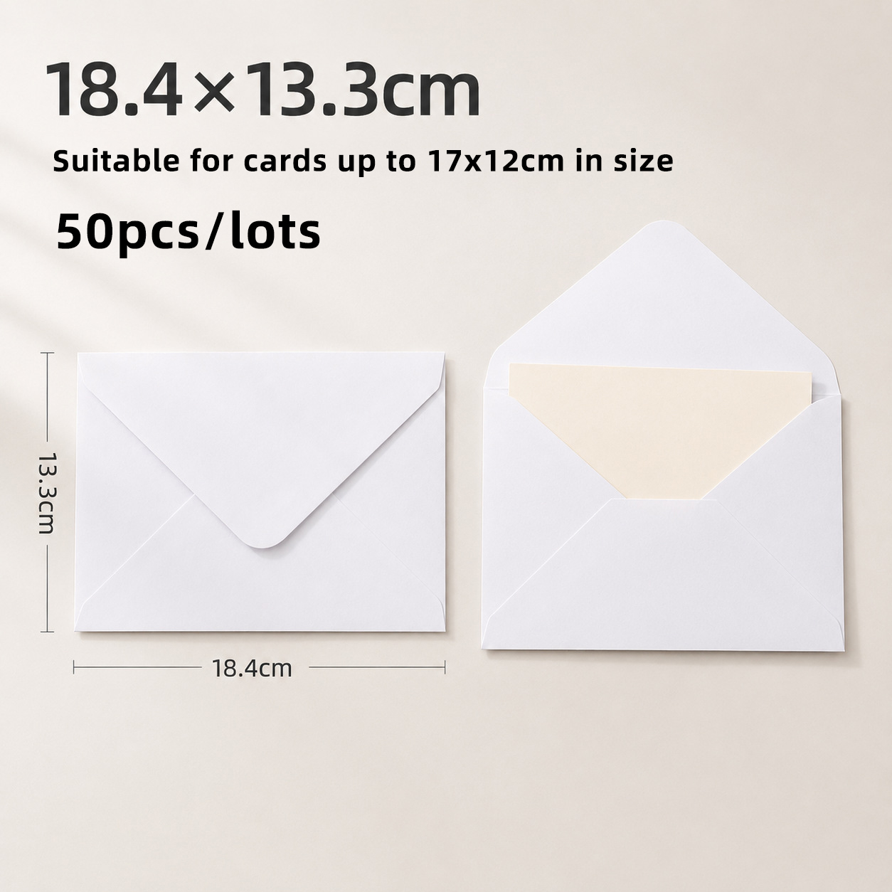 50pcs 150g Paper 18.4x13.3cm E - Wedding Supply Business ulasan dan harga